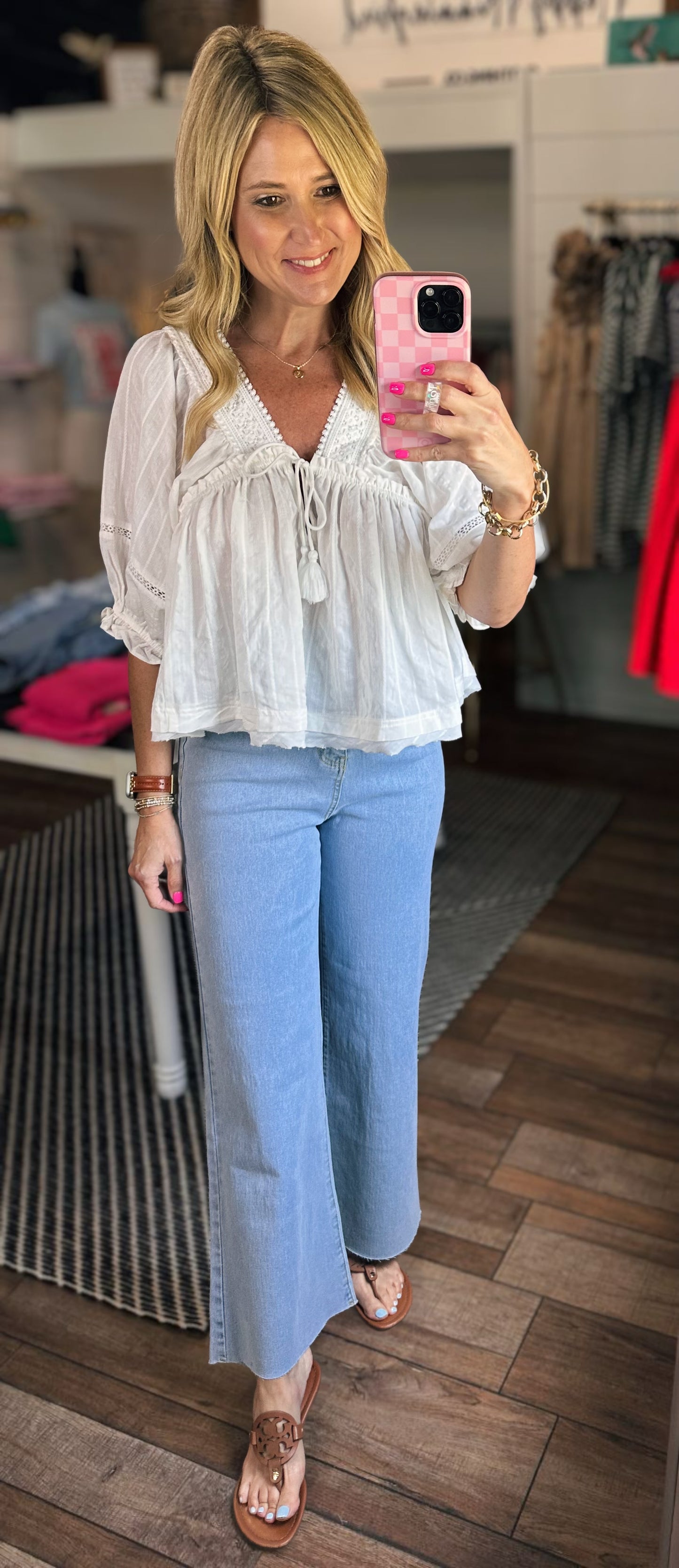 Summer Breeze Boho Top