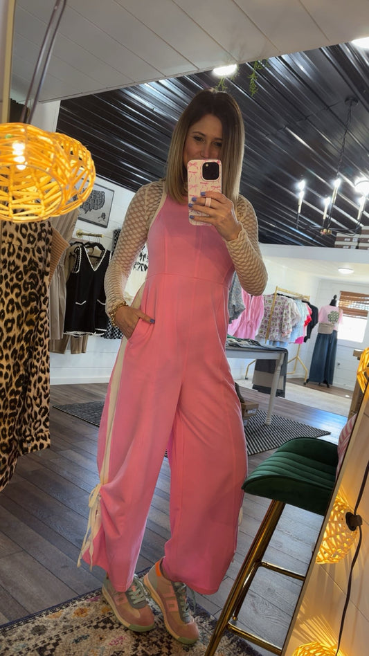 Madelyn Jumpsuit (Pink)