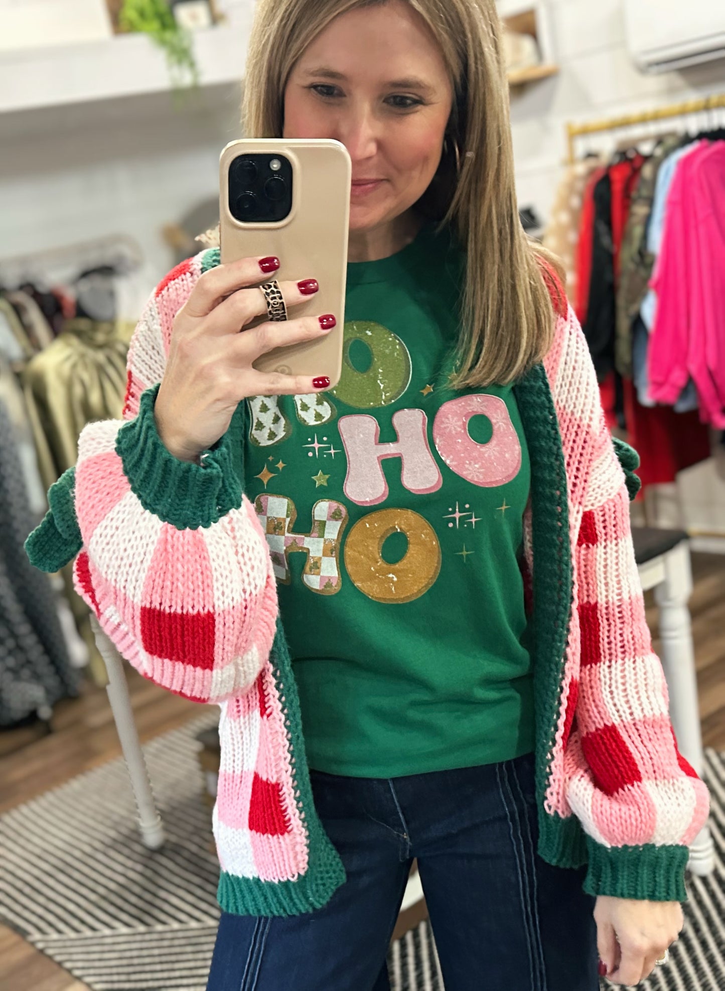 Retro Ho Ho Ho Tee
