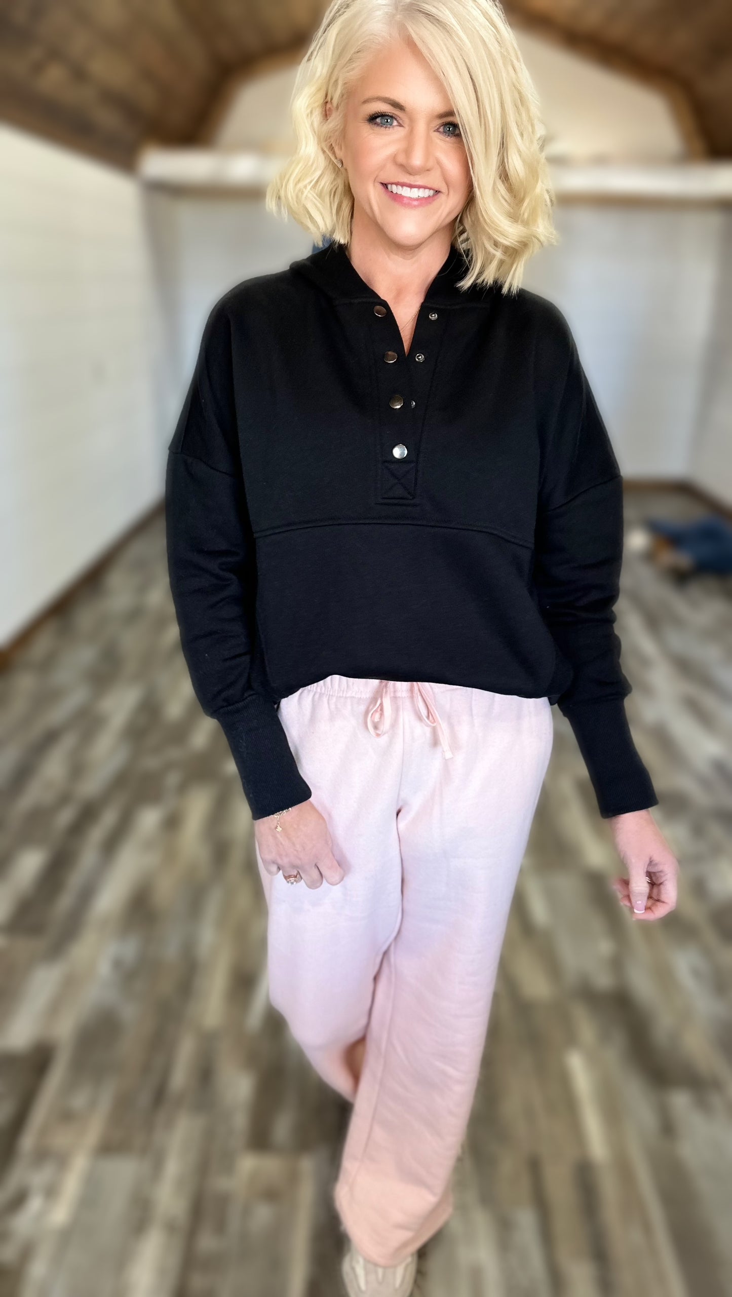 Jessie Soft Knit Pants in Pink
