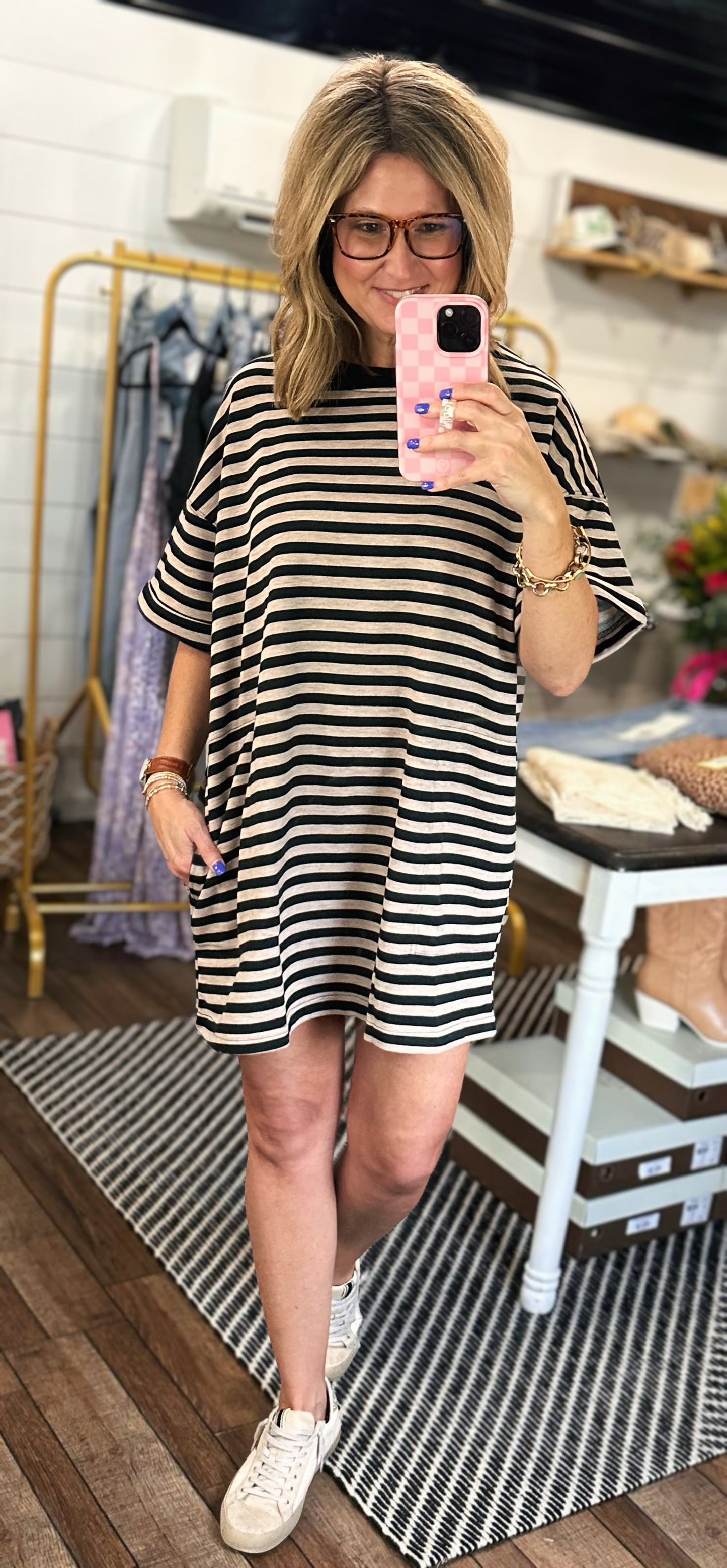 Toasted Marshmallow Oversized Shirt Dress