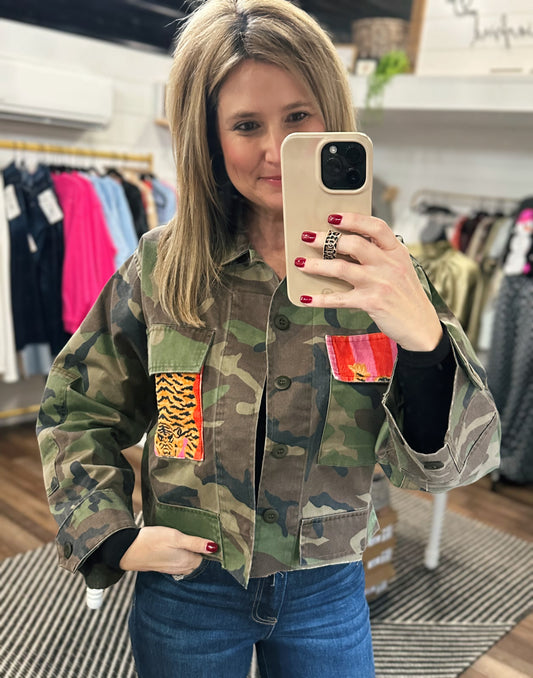 Hottie Huntress Camo Jacket