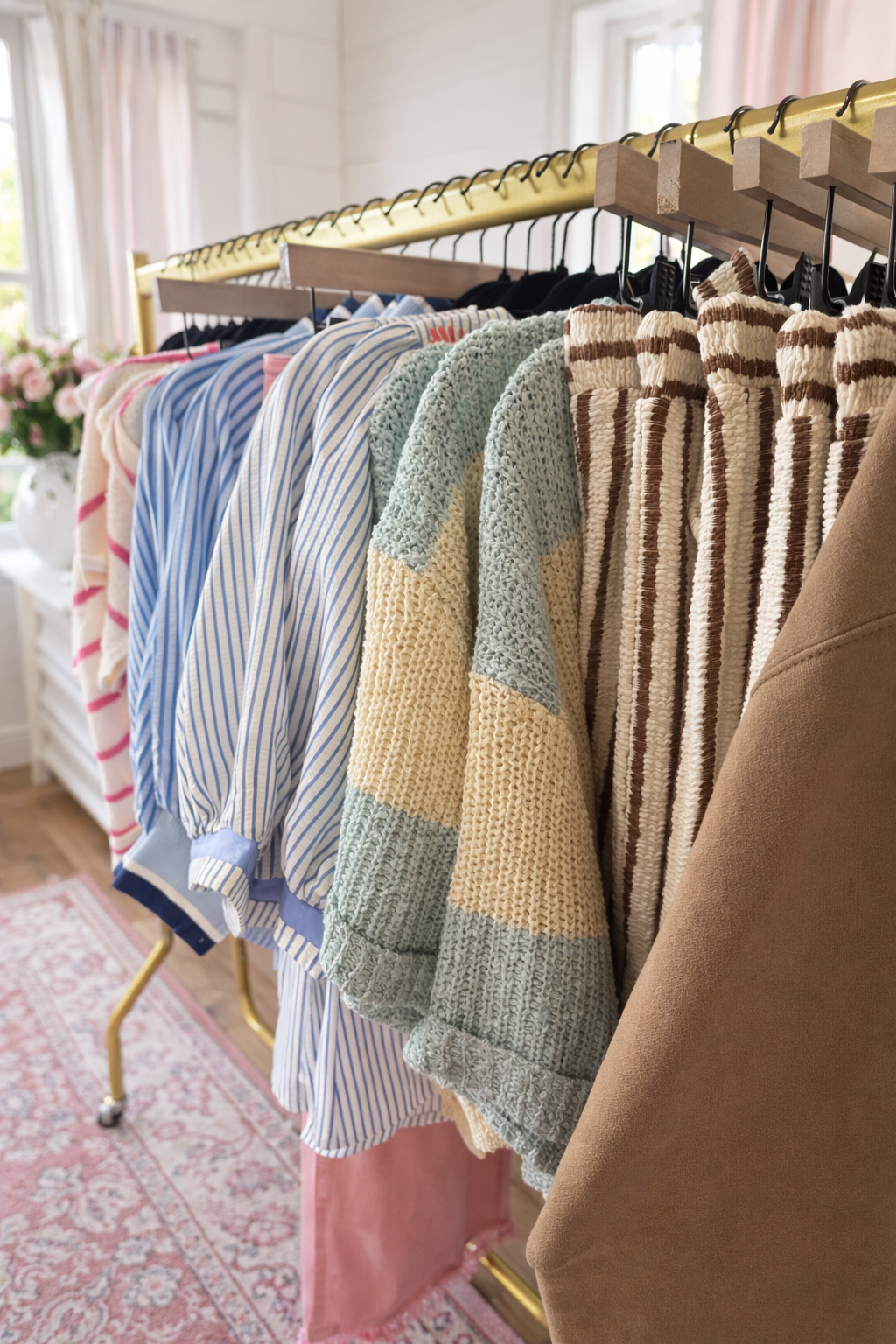 Bluebell & Blush: A Spring Stripes Collection