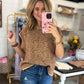 Leopard Luxe Top