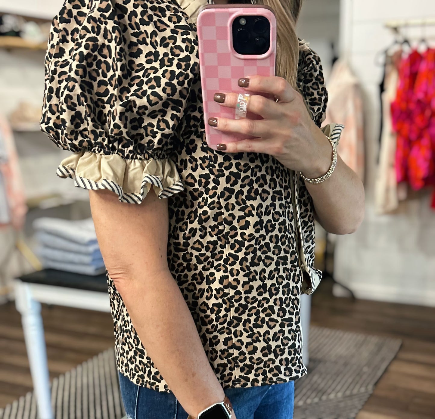 Roar and Ruffle Blouse