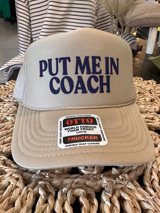 Put Me In Coach Trucker