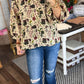 Harvest Bloom Scallop Top