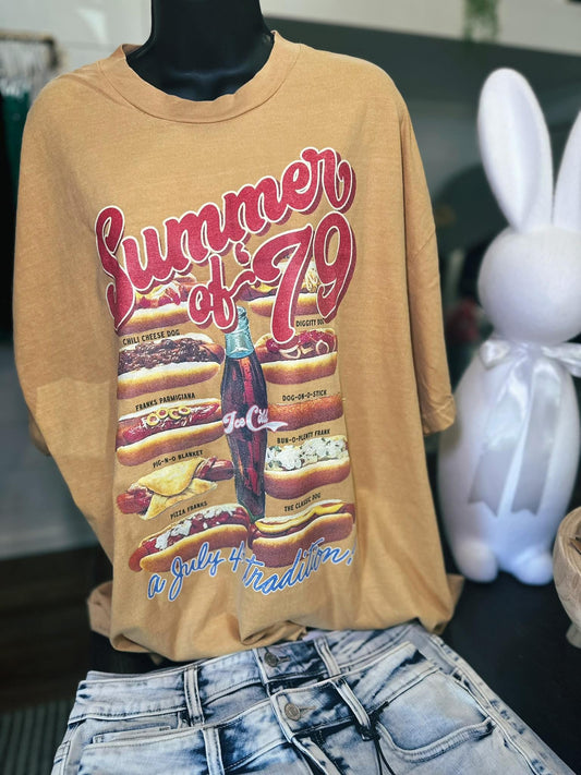 Summer of ‘79 Oversized Vintage Tee