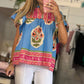 Kiley Floral Boho Top