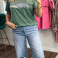 Vervet Spellbindingly Cropped Wide Leg Jeans