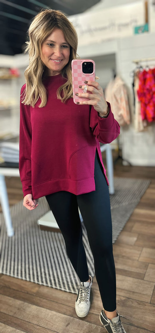 Cabernet Nights Scuba Pullover