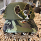 Camo Sequin Flying Mallard Trucker Hat