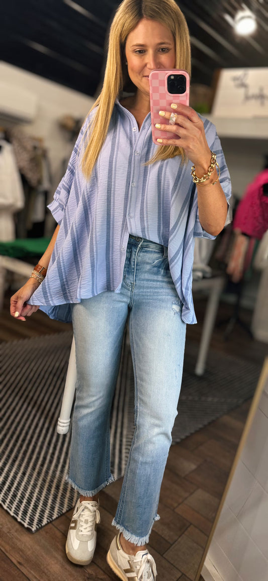 Ina Oversized Button Down