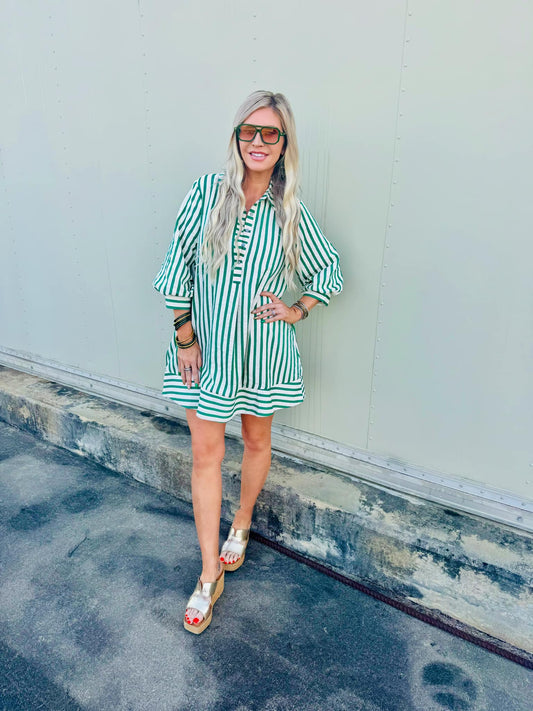 Ella Striped Dress