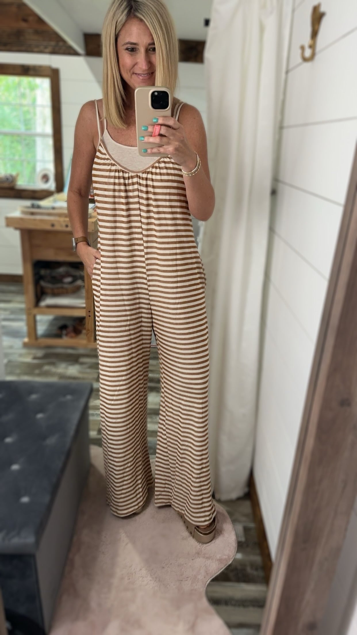 Vivi Striped Jumpsuit