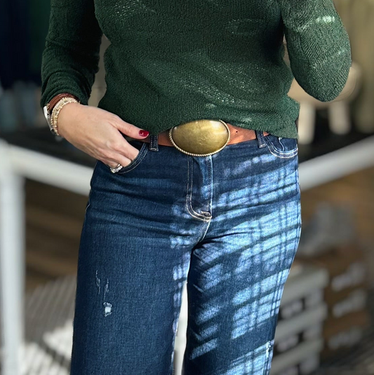 Saddle & Shine Belt (Brown)