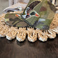 Camo Sequin Flying Mallard Trucker Hat
