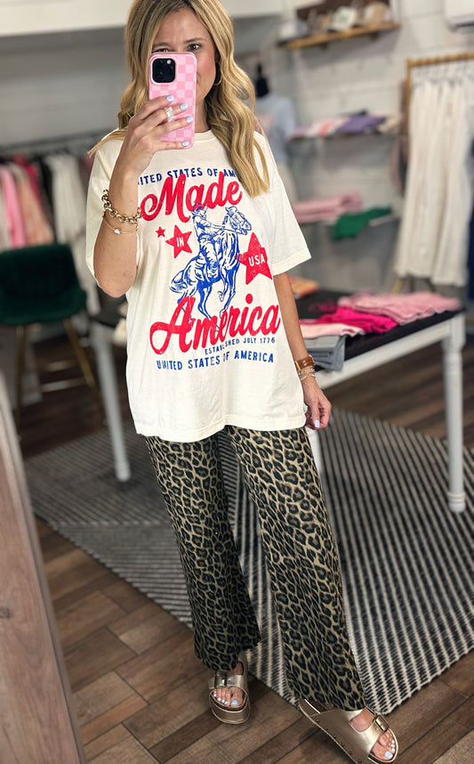 Made in America Oversized Vintage Tee