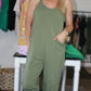 Nikki Jumpsuit in Army Green