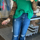 Emerald Edge Sweater