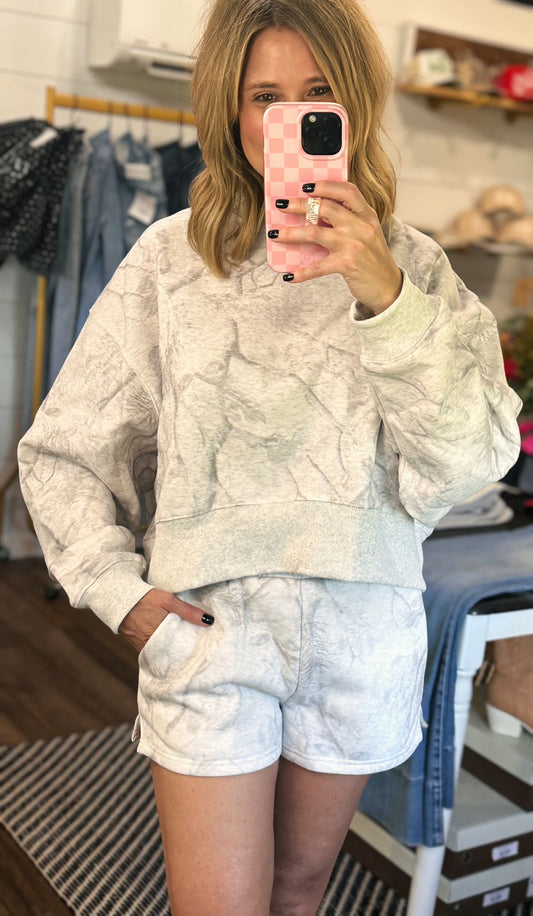 Hometown Hideaway Camo Sweatshirt
