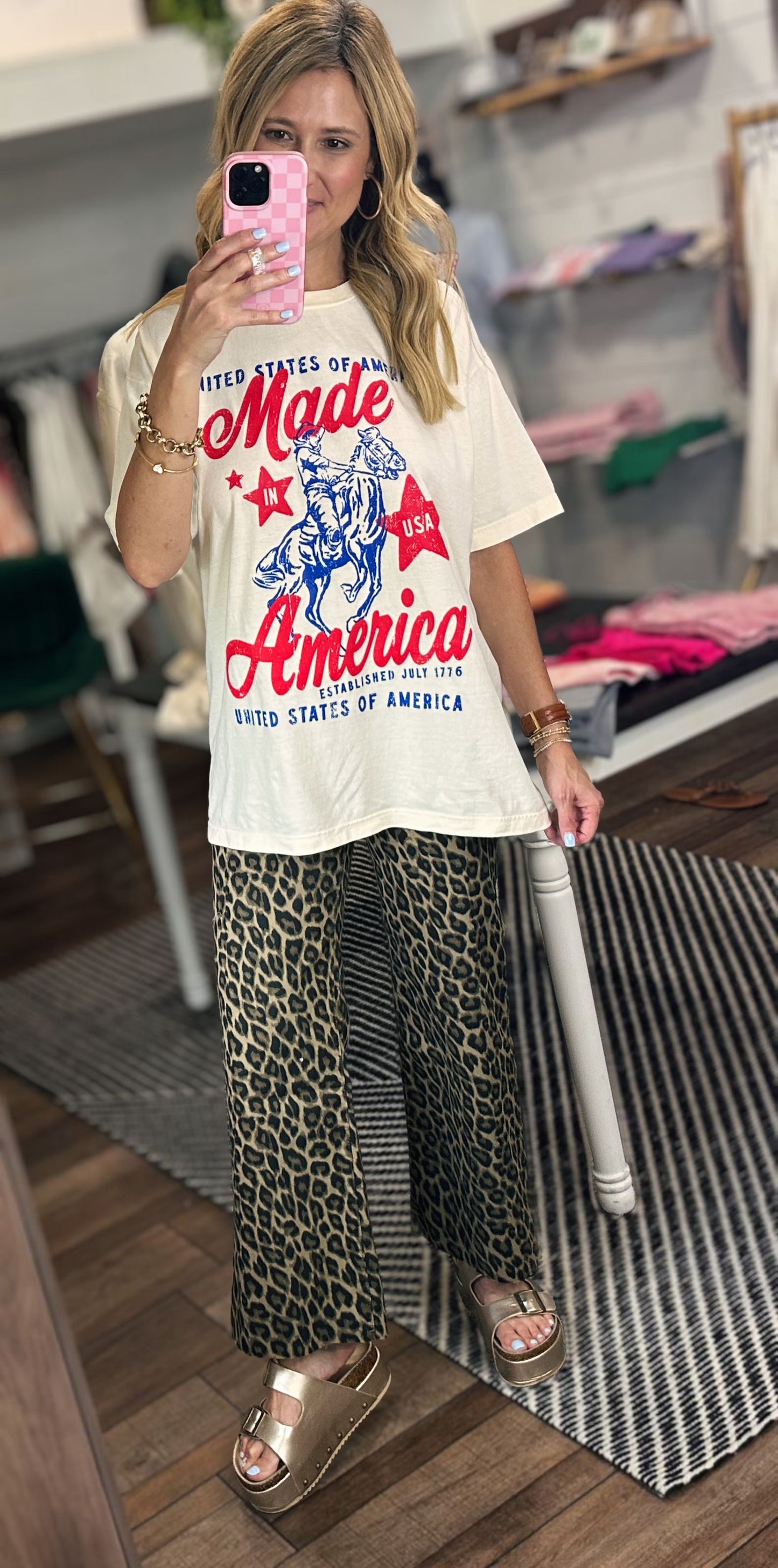 Made in America Oversized Vintage Tee