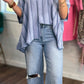 Vervet Spellbindingly Cropped Wide Leg Jeans