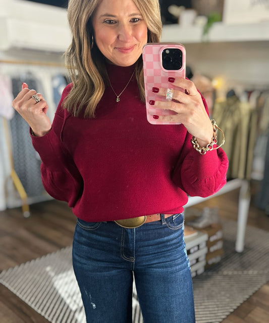 Winter Ridge Top in Wine