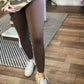 Jet Set Everyday Leggings in Brown