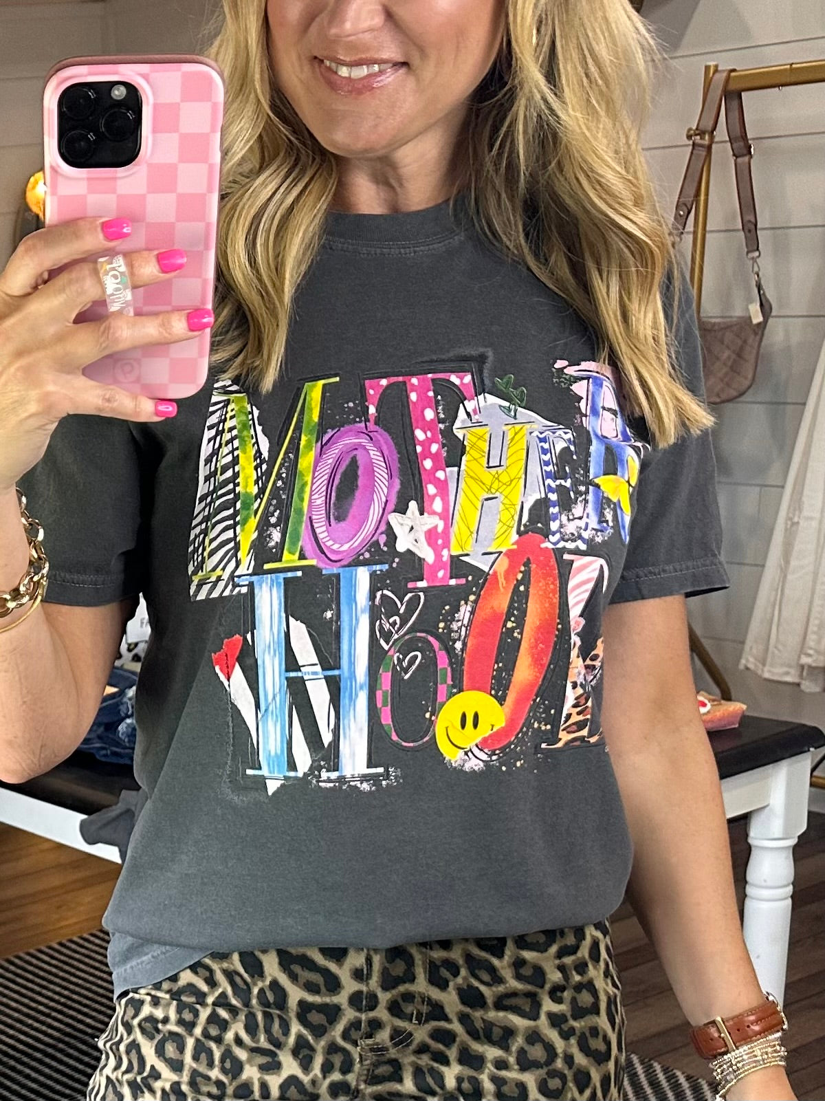 Motherhood Mix Tape Tee