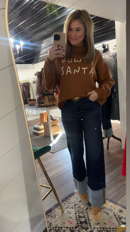 Howdy Santa Sweater
