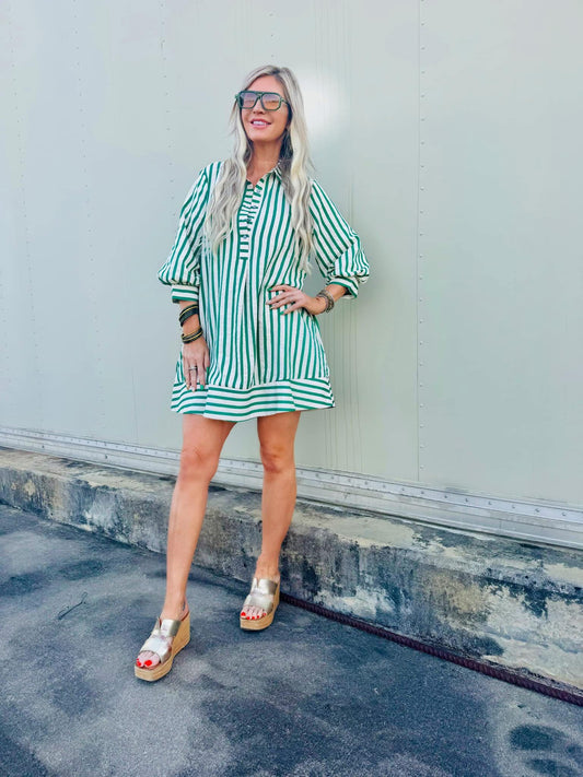 Ella Striped Dress